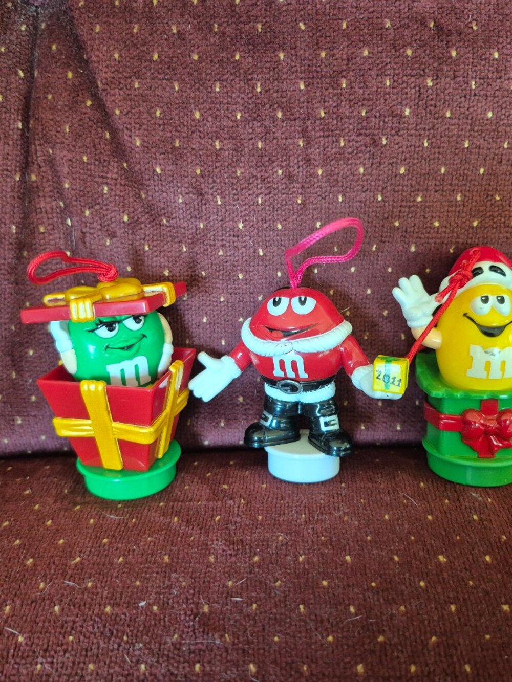 Christmas M&M toppers